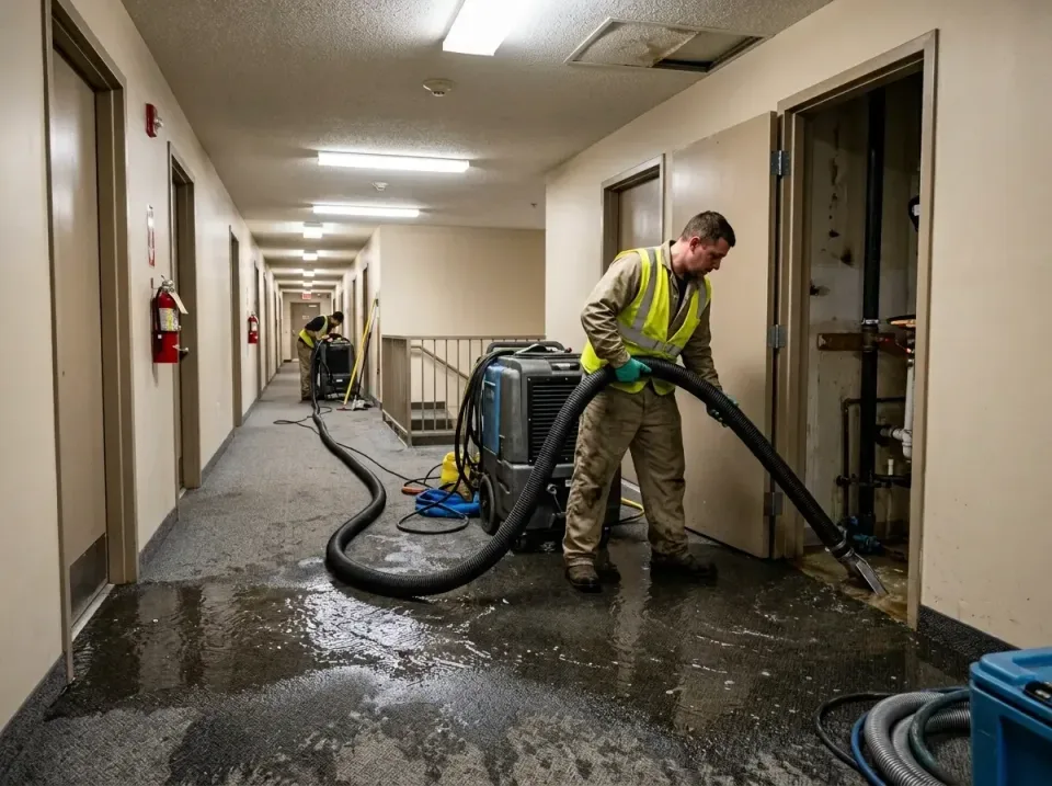 multi-unit-apartment-hallway-f-005 — frequently asked questions, Emergency Burst Pipe Water Extraction & Removal in Goldsby,…